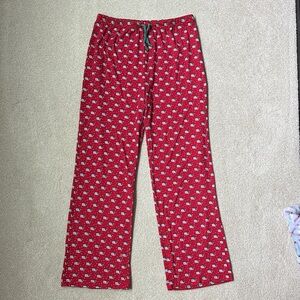 Vineyard Vines Kids Red Patterned Lounge Pants